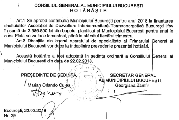 Încă un pas în planul Gabrielei Firea de a extinde RADET-ul bucureștean în Ilfov: primăriile din Popești Leordeni și Chiajna au intrat în acționariatul Companiei Municipale Energetica