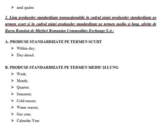 Bursele de gaze din România oferă tranzacții-standard pe cel mult 1 an. Producătorii au nevoie de contracte pe termen lung