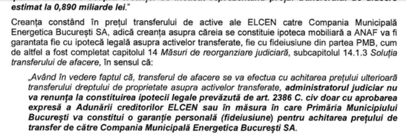 DOCUMENTE ANAF, de care depinde salvarea încălzirii centralizate în București, cere amânarea votului vital pe planul de reorganizare ELCEN, sub spectrul falimentului. Care sunt motivele