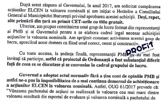 UPDATE ELCEN scapă de faliment - DOCUMENT + VIDEO