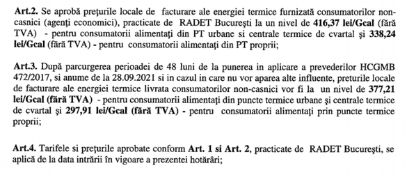 ULTIMA ORĂ CONFIRMARE Firea a scumpit discret căldura pentru firmele și instituțiile din București și acum vrea să o scumpească din nou