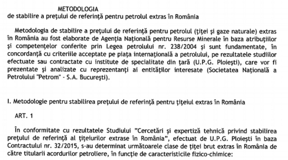 DOCUMENT OMV Petrom poate plăti redevențe mai mari și pe țițeiul extras din România 