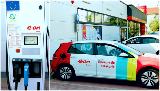 E.ON Energie România a montat cea de-a 18-a stație de încărcare rapidă a mașinilor electrice, acoperind Autostrada Soarelui  