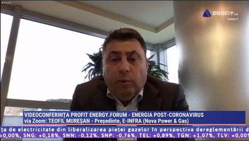 PROFIT ENERGY.FORUM Mureșan, E-INFRA (Nova Power&Gas): România ar trebui să se gândească la interconectări submarine în energie