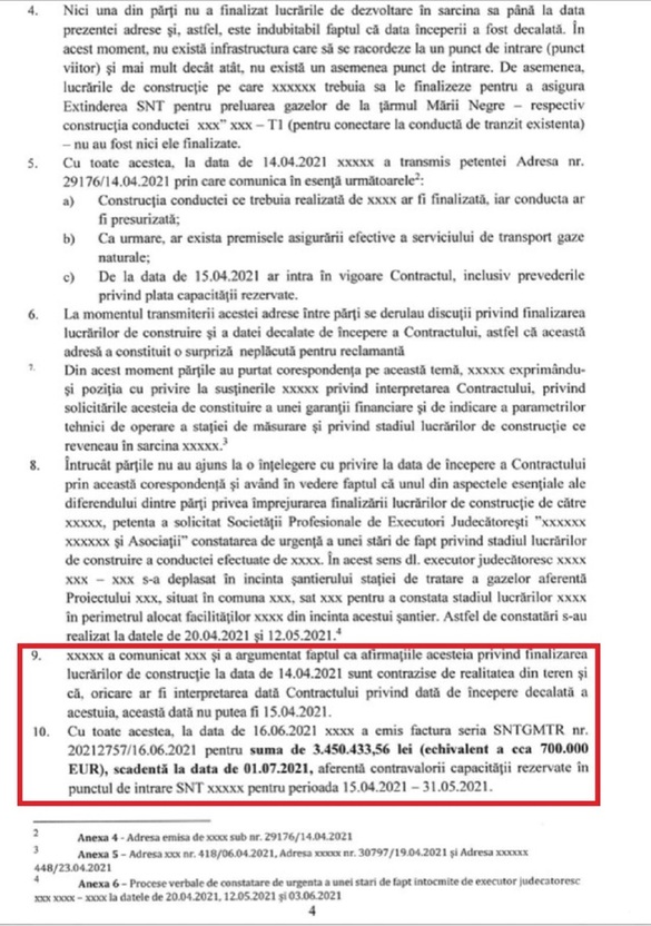 EXCLUSIV DOCUMENT Lucrările pentru preluarea primelor gaze din Marea Neagră 