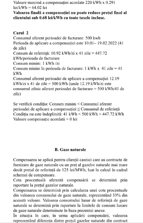 ULTIMA ORĂ Măsurile statului împotriva scumpirilor la energie și gaze FORMA FINALĂ ADOPTATĂ DOCUMENT