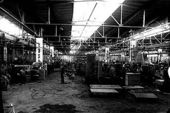 Întreprinderea de Rulmenți Bârlad în 1953. Sursă foto: www.urbgroup.com Întreprinderea de Rulmenți Bârlad în 1953. Sursă foto: www.urbgroup.com