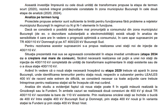 FOTO&DOCUMENT Lucrări de întărire a rețelei energetice a Bucureștiului, pentru prevenirea congestiilor în caz de avarie