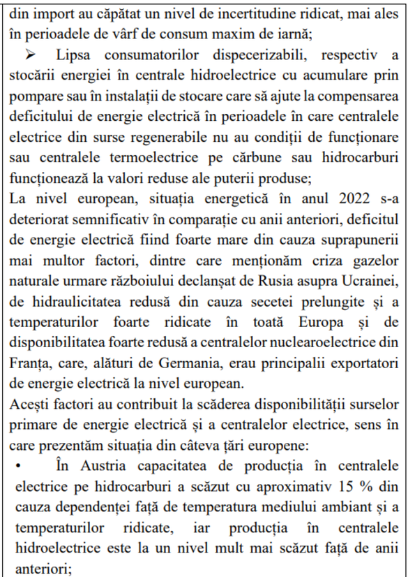 DOCUMENT Guvernul amână închiderea a două termocentrale pe cărbune inclusiv pentru a ajuta Ucraina, după ce a înăsprit discret legislația decarbonării forțat de Bruxelles