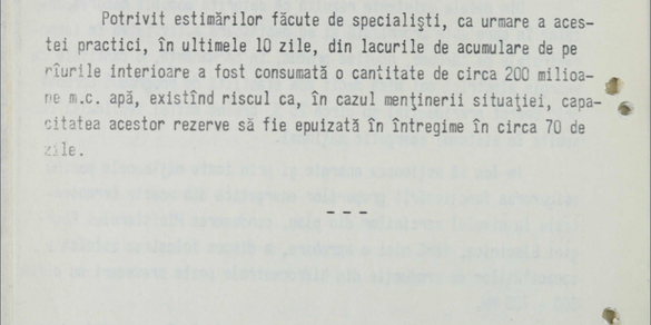 DOCUMENTE DECLASIFICATE Securitatea: Terminalele video de la Guvern au fost manipulate în decembrie 1989 pentru a se ascunde gravitatea stării sistemului energetic