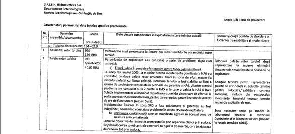 DOCUMENT Hidroelectrica vrea să ″întinerească″ cea mai mare hidrocentrală de pe Dunăre