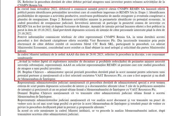 DOCUMENTE Se pregătește redeschiderea minelor, inclusiv de companii insolvente