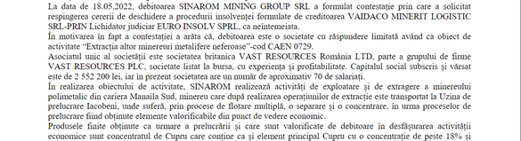 DOCUMENTE Se pregătește redeschiderea minelor, inclusiv de companii insolvente