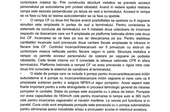 FOTO&DOCUMENT Terminal petrolier construit în România cu fonduri UE pentru alimentarea cu carburanți a Ucrainei. Proiect vândut de un fost fotbalist și un ex-director al Portului Constanța