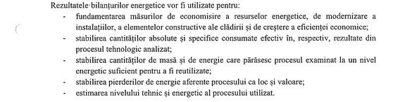 DOCUMENT Audit energetic la Palatul Cotroceni