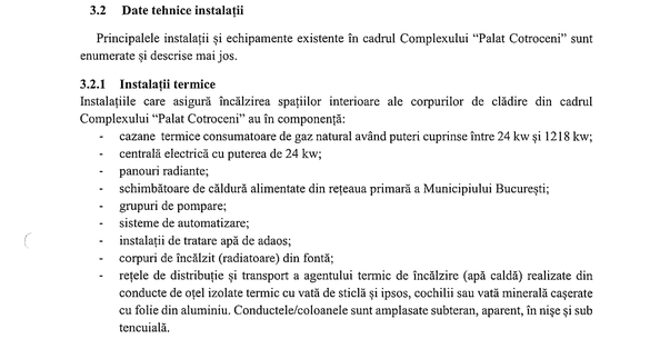 DOCUMENT Audit energetic la Palatul Cotroceni