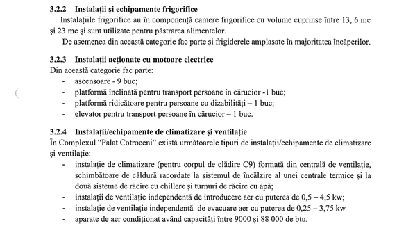 DOCUMENT Audit energetic la Palatul Cotroceni