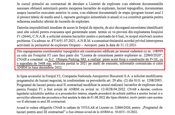 Sursă: CNAB, extras din caietul de sarcini