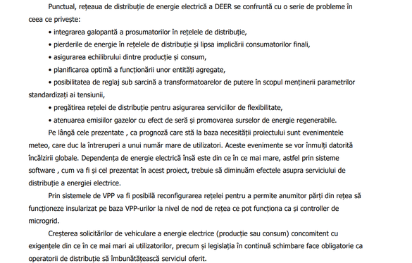 DOCUMENT Electrica SA - ″centrală virtuală″ cu bani UE, pentru agregarea prosumatorilor și celorlalți utilizatori ai rețelei de distribuție. Cine vrea primul contract
