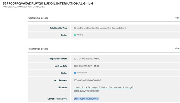 Relatia dintre cele companii potrivit glief Relatia dintre cele companii potrivit glief