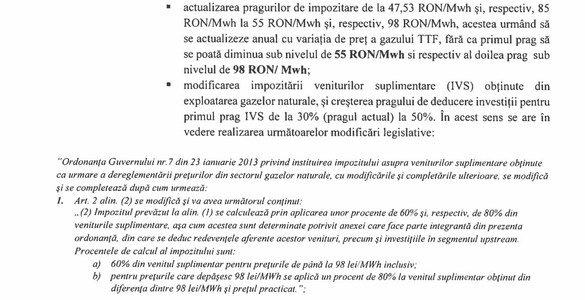 OMV Petrom: Cresc redevențele, dar se modifică și supraimpozitarea la gaze, ″pentru încurajarea investițiilor″ - CONFIRMARE. Ce s-a convenit exact DOCUMENT