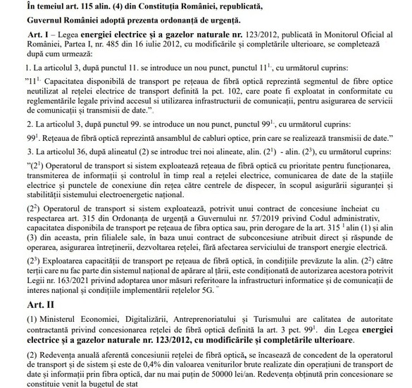 DECIZIE Centru de date mobil care să reziste și la război. Transelectrica are 3 luni să îl ridice cu bani din RePowerEU. Guvernul a modificat Legea energiei pentru proiect