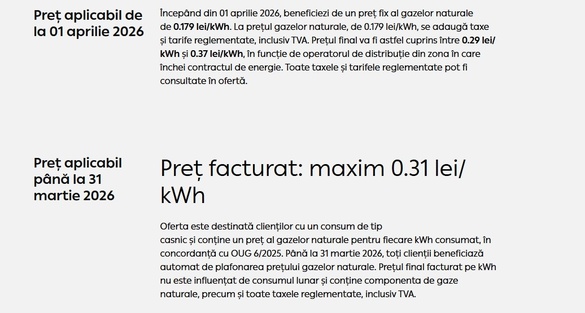 PPC vine în România cu o ofertă specială la gaz FOTO