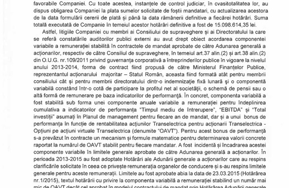 Transelectrica vrea să recupereze bani plătiți unor foști șefi. Pe cine dă în judecată