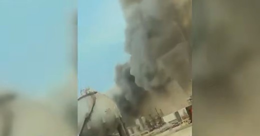 VIDEO Cea mai mare rafinărie din Arabia Saudită, închisă după un atac cu drone