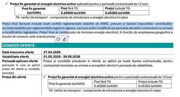 Hidroelectrica anunță o nouă ofertă