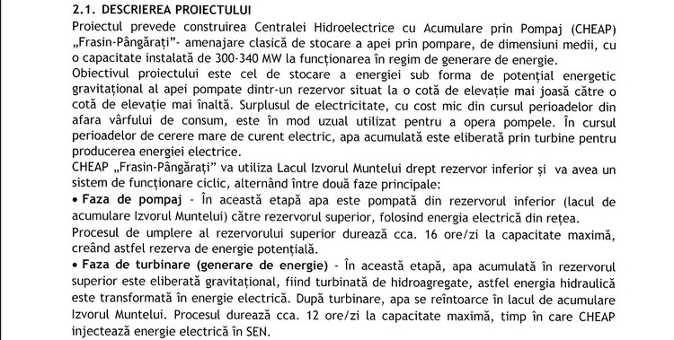 FOTO Cel mai mare investitor imobiliar român, pas înainte pentru o hidrocentrală cu stocare prin pompaj de sute MW pe lacul Bicaz, proiect vechi de 14 ani