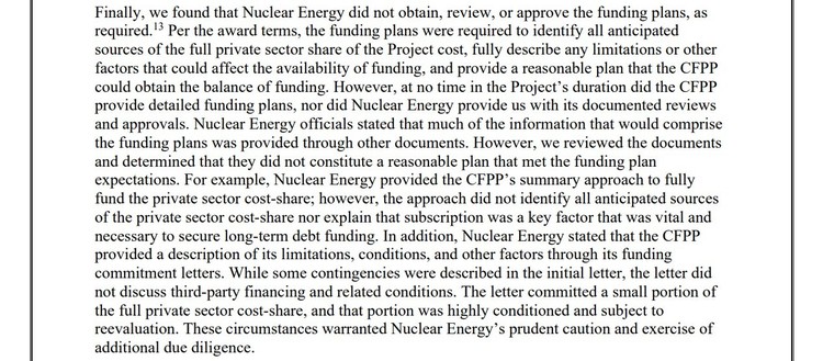 DOCUMENT SMR-uri nucleare SUA la Doicești, proiectul similar eșuat al NuScale din America: Washingtonul constată post-factum că i-a dat ajutor de stat fără să-i pese de costuri, rentabilitate și dacă există destui cumpărători ai energiei