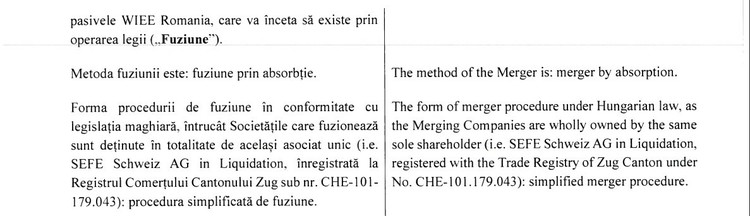 DOCUMENT Fosta Gazprom România va fi ″înghițită″ de ex-Gazprom Ungaria, sub ″drapelul″ Germaniei. Plan de privatizare