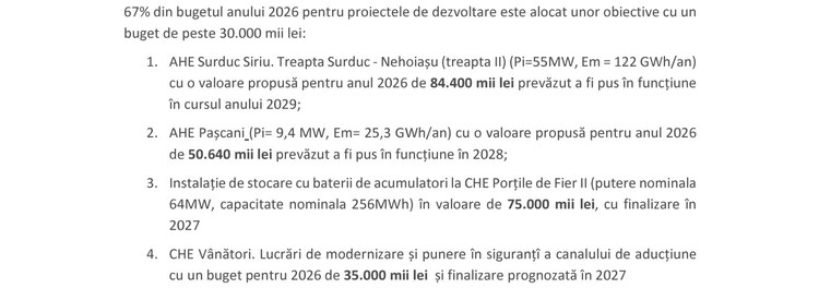 Bolojan a aprobat bugetul Hidro, deși spusese că n-o va face dacă șefii nu își asumă prin contracte să facă stocare. Președintele trimis în judecată al board-ului a fost suspendat