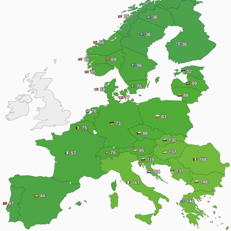 Prețurile medii ale energiei furnizate joi în UE Prețurile medii ale energiei furnizate joi în UE