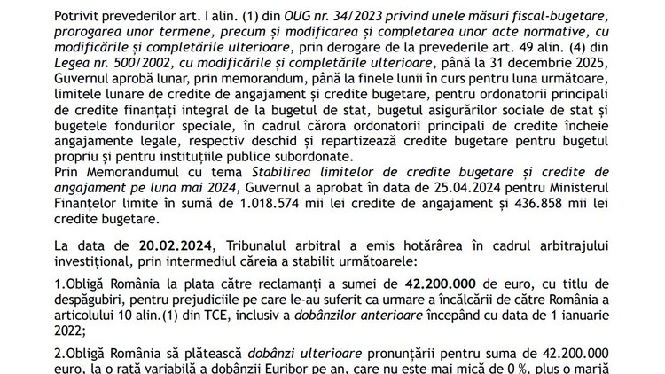 SURPRIZĂ-DOCUMENTE Fotovoltaicii care au bătut România la ICSID în 2024 execută statul în justiția SUA
