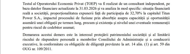 Sursă: Electrocentrale Grup. Subliniere Profit.ro Sursă: Electrocentrale Grup. Subliniere Profit.ro