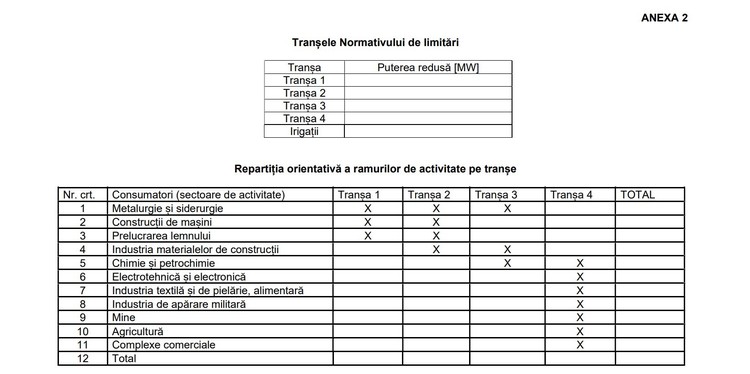 ULTIMA ORĂ Reduceri voluntare de consum la electricitate, discutate de Guvern cu marii consumatori industriali. În ce condiții pot deveni acestea obligatorii