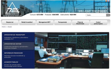 EROARE Transelectrica a afișat greșit pe site timp de 10 ore consumul și producția de energie a României. Pragul psihologic de consum de 8.000 MW nu ar fi fost atins