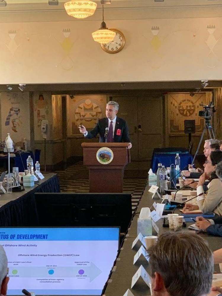 George Niculescu, la Offshore Wind Regulators Forum din SUA, octombrie 2023 George Niculescu, la Offshore Wind Regulators Forum din SUA, octombrie 2023