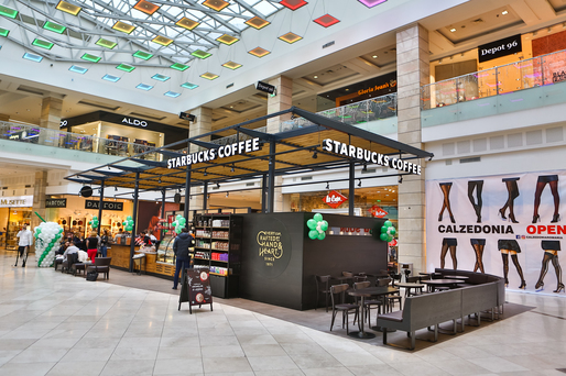 Starbucks a deschis o a doua cafenea în centrul comercial AFI Cotroceni