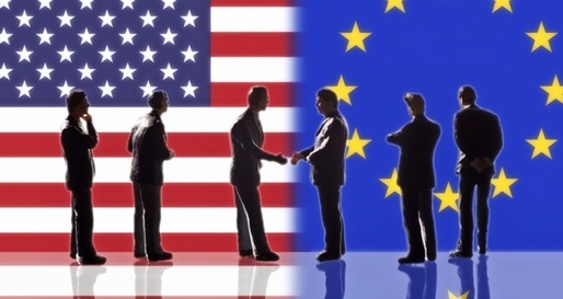 Comerțul dintre UE și Statele Unite a scăzut în 2016 pentru prima oară din 2013