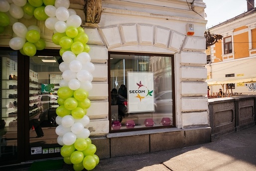Secom a ajuns la 12 magazine de suplimente alimentare, după inaugurarea unei unități la Cluj-Napoca