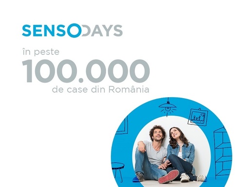 SensoDays, furnizor de peste 100 de branduri premium de articole pentru locuințe, a livrat cel puțin câte un produs în peste 100.000 de case din România
