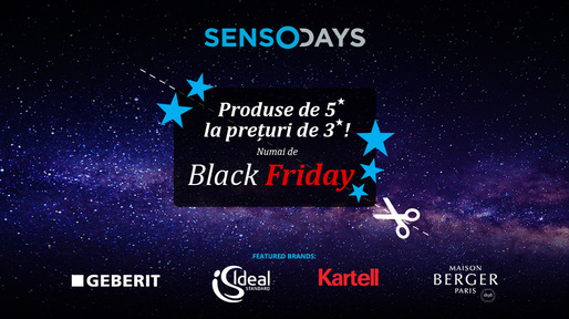 Black Friday cu branduri premium, în exclusivitate pe Sensodays 