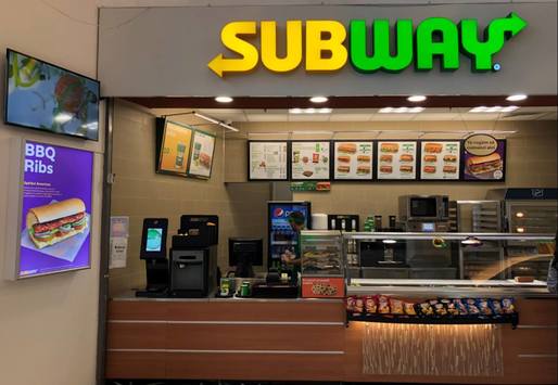 Subway, cel mai mare lanț american de restaurante fast-food, anunță extinderea în România cu restaurante tip Fresh Forward Decor