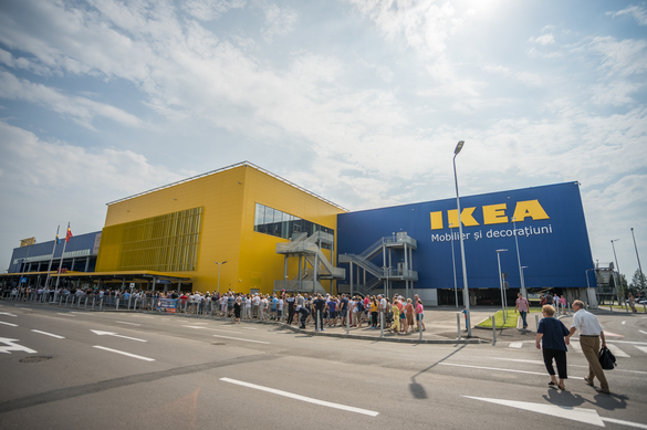 FOTO IKEA a deschis al doilea magazin din România, cel mai mare din Sud-Estul Europei