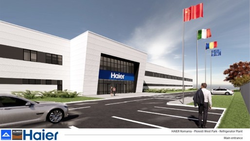 Haier se pregătește să lanseze fabrica din România, prima din Europa, investiție de peste 70 milioane euro