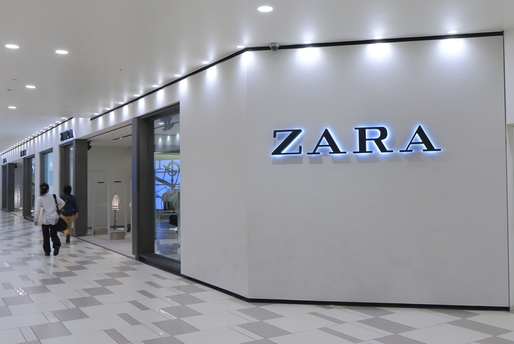 Proprietarul Zara și-a triplat profitul net în primele nouă luni