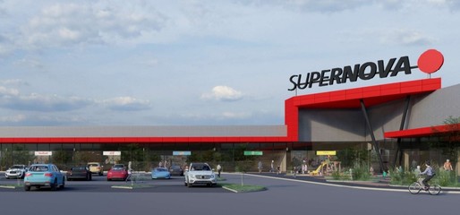 Jupiter City Shopping Center din Pitești devine Supernova Pitești și se extinde cu un parc de retail